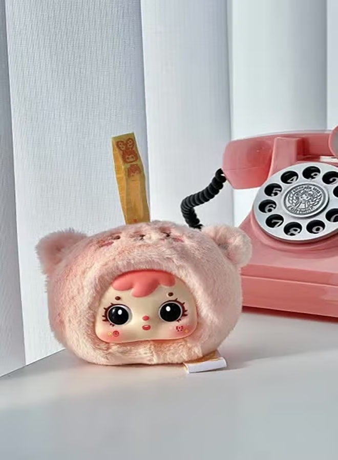 yumee Plush Doll Collection Blind Box - 1 Random Cute Keychain  for Office/Home Decor & Gifts - Image 3